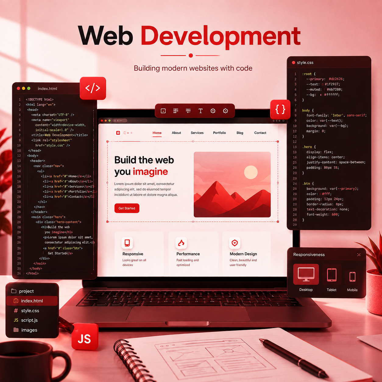 Web Development tutorial category